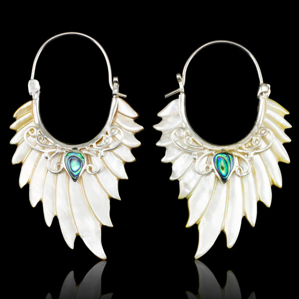 Elara Wings - Shell in Silver