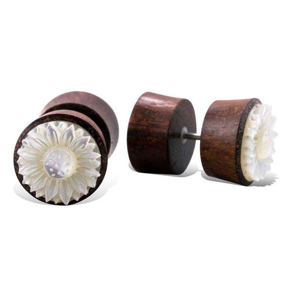 Pearl Sunflower - Wood