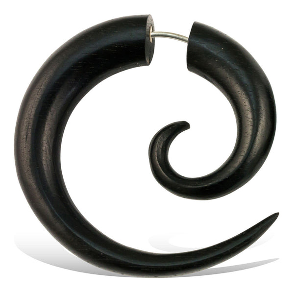 <span>EFW-001<span>: </span></span>Spirals - Black Iron Wood