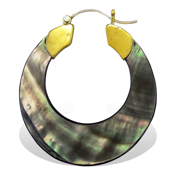 <span>ESS-188<span>: </span></span>Belladonna Hoops - Black Shell