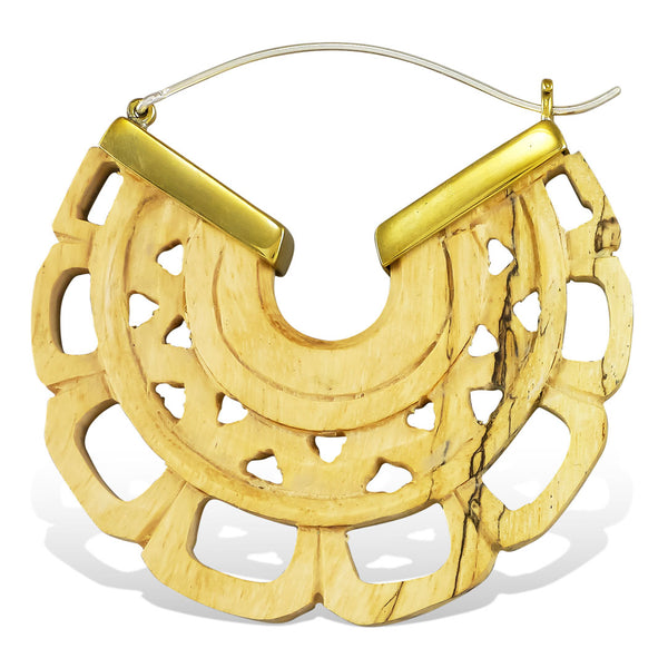 Borra Hoops - Wood